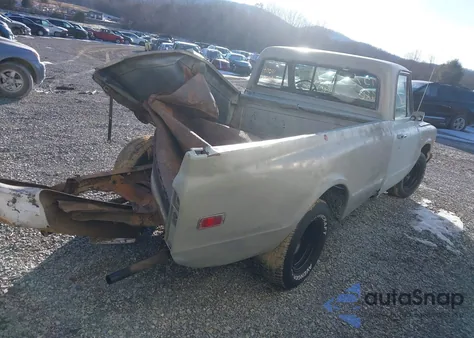 1968 Chevrolet C10 z USA, uszkodzony, nr VIN CS148B121540